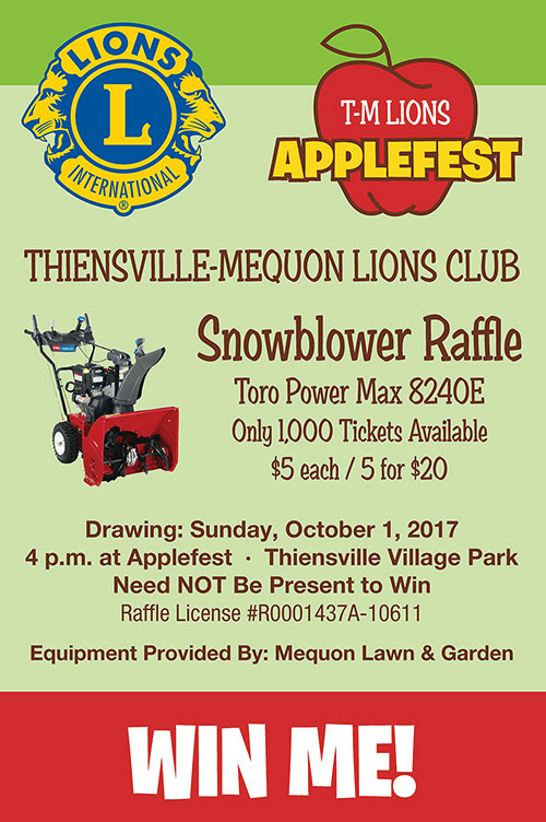 AppleFest ThiensvilleMequon Lions Club